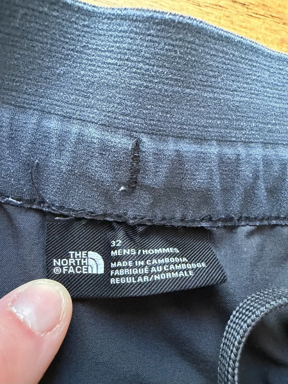 The North Face Men's Navy Outdoor Hybrid Shorts